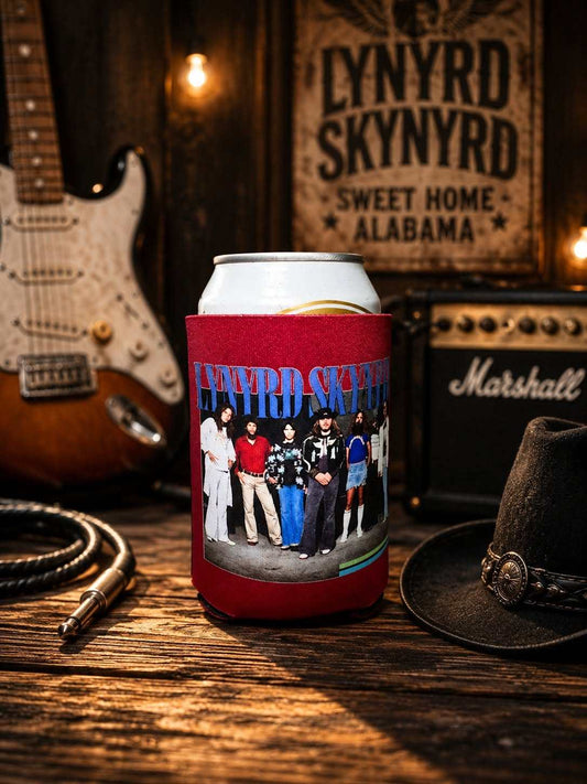 Vintage Country Music Legends Neoprene Can Cooler