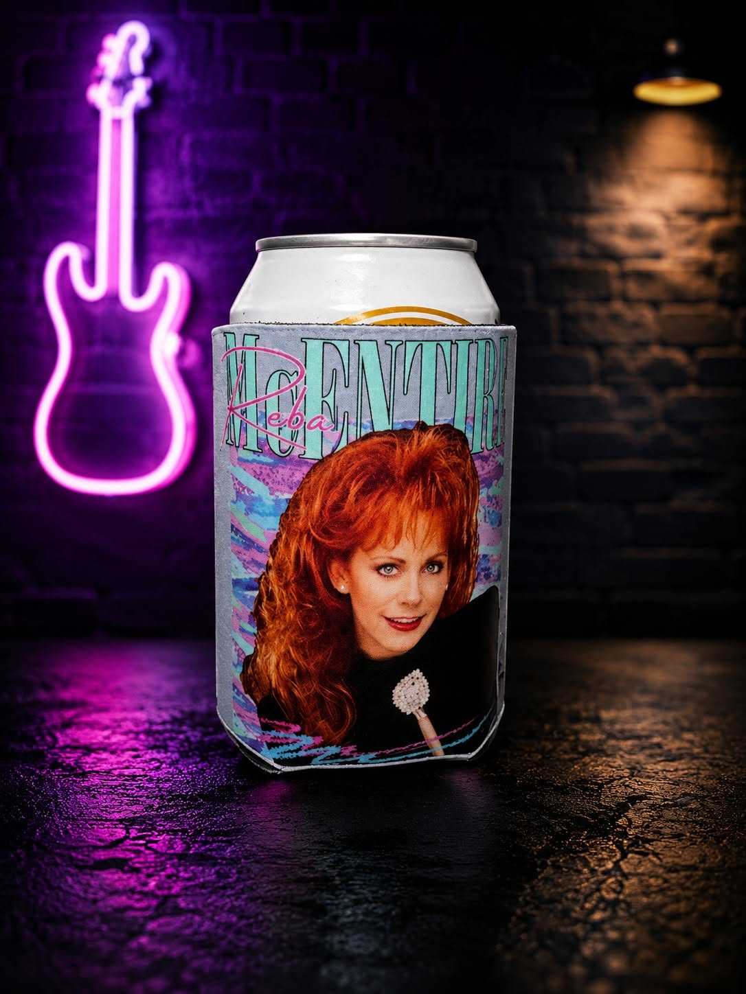 Vintage Country Music Legends Neoprene Can Cooler
