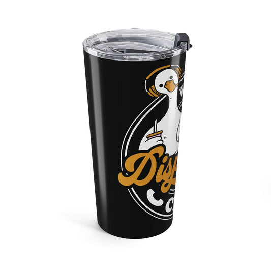 20oz stainless steel 911 Dispatch Crew Tumbler with vacuum insulation and spill-resistant lid