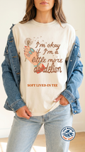 Retro dandelion graphic printed on a Comfort Colors T-shirt