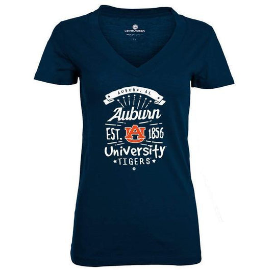 Auburn Tigers women's large anthem entice tee