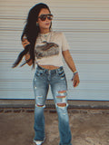 Vintage Duck Graphic Tee unisex 100% cotton made in USA printed on District