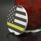 Thin Yellow Line American Flag Car Coaster | Soapstone Car Coaster