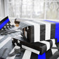 Thin Blue Line American Flag Wrapping Paper