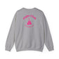 Breast Cancer Ribbon Fight Club Sweatshirt | Crewneck, Pink Awareness