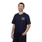 Emergency Vehicles T-Shirt with headset graphic and ambulance design on garment-dyed cotton