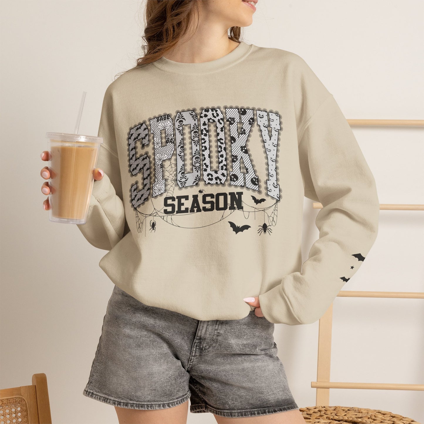Spooky Season Sweatshirt — Halloween Graphic Crewneck