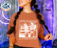 How to Catch a Predator dark-humor comic graphic on a Yam Comfort Colors T-shirt
