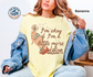 Retro dandelion graphic printed on a Comfort Colors T-shirt