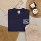 Emergency Vehicles T-Shirt featuring headset sketch and ambulance firetruck design