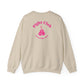 Breast Cancer Ribbon Fight Club Sweatshirt | Crewneck, Pink Awareness