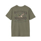 Rusty Feather logo T-Shirt small chest logo casual lightweight cotton tee