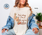 Retro dandelion graphic printed on a Comfort Colors T-shirt