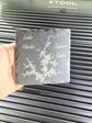 Customizable laser engraved Lake Martin Alabama slate coaster with detailed lake map and personalized text option