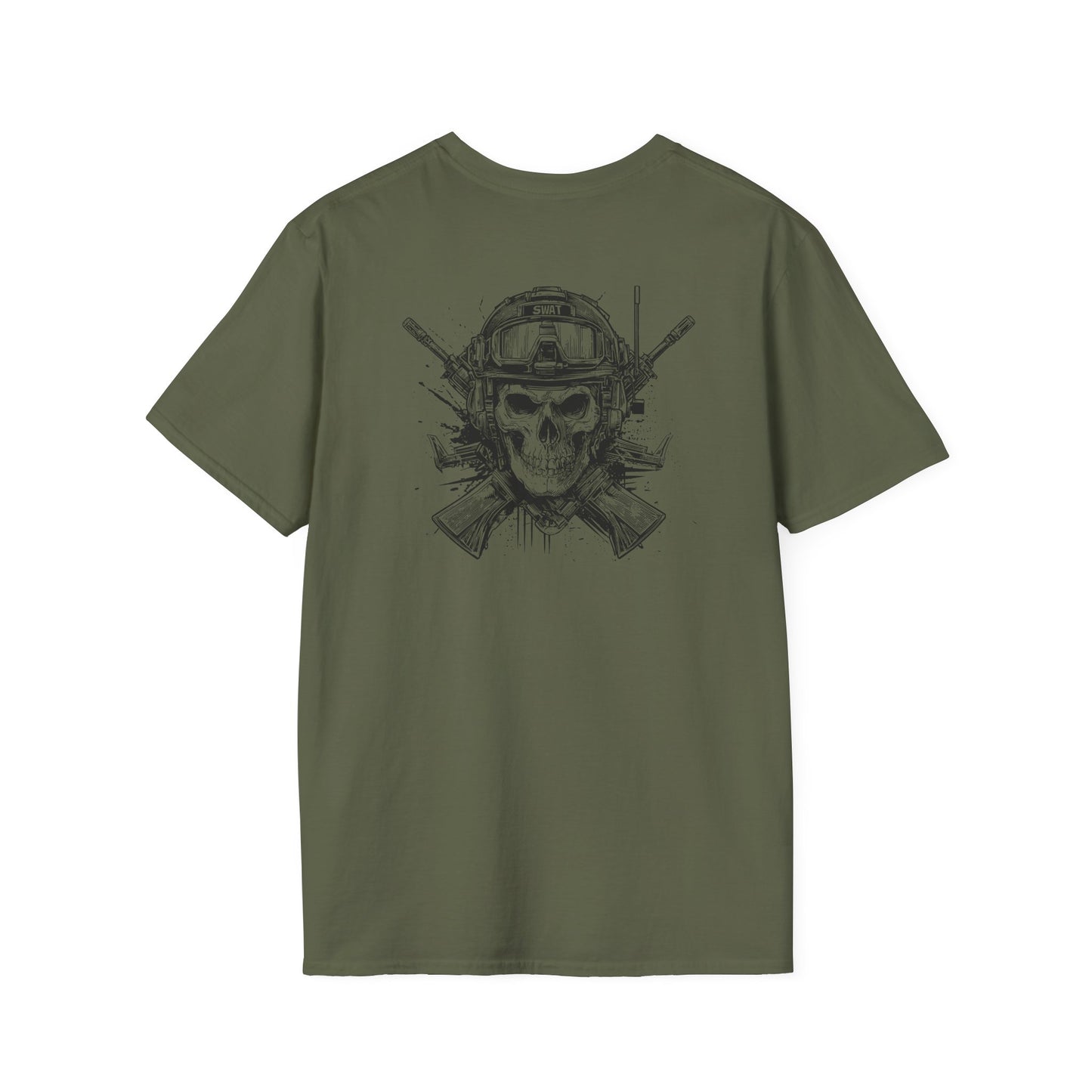 SWAT Skull Graphic Tee