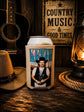 Vintage Country Music Legends Neoprene Can Cooler