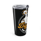 20oz stainless steel 911 Dispatch Crew Tumbler with vacuum insulation and spill-resistant lid