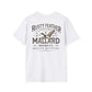 Rusty Feather logo T-Shirt small chest logo casual light breathable cotton tee
