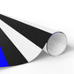 Thin Blue Line American Flag Wrapping Paper