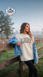 Alabama camo graphic printed on a Comfort Colors T-shirt