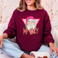 Def Jolly Santa Retro Christmas Cheery Nostalgic Holiday Pun Limited Edition Sweatshirt
