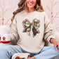 It's The Most Wonderful Time Of The Year Santa Snowman Reindeer Christmas Sweatshirt