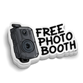 Body Cam Photo Booth police sticker on laptop with durable vinyl and strong adhesive