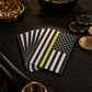 Thin Yellow Line American Flag Poker Playing Cards | Deck of Cards