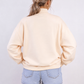 Bride Polka Dot Mock Neck Sweatshirt | Oversized Bridal Crewneck