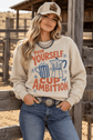 Dolly Parton themed Pour Yourself A Cup of Ambition sweatshirt