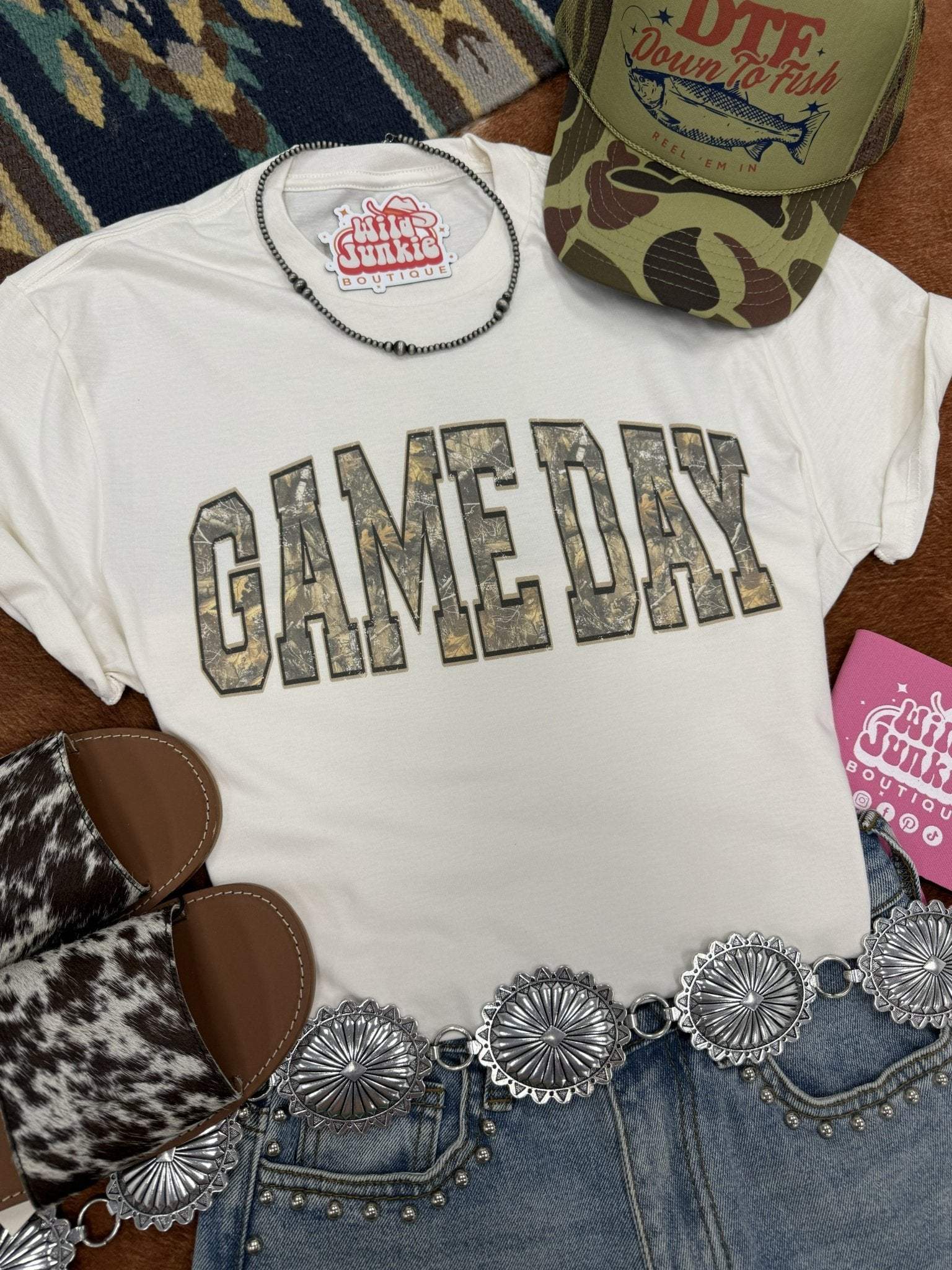 Gameday Graphic Tee unisex fit 100% cotton made in USA printed on District