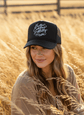 Guitars Cadillacs Trucker Hat with breathable mesh back and adjustable snap closure