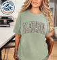 Alabama camo graphic printed on a Comfort Colors T-shirt