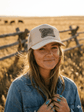 Hunting Season Patch trucker hat with breathable mesh back and adjustable snap closure