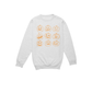 Vintage Jack O'Lantern Pumpkin Crewneck Sweatshirt