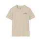 Rusty Feather logo T-Shirt front and back with American Waterfowl graphic
