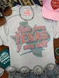 She's From Texas graphic tee unisex cotton made in USA