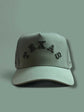 The Texas Performance Snapback olive green nylon-spandex cap with curved brim and raised TEXAS lettering