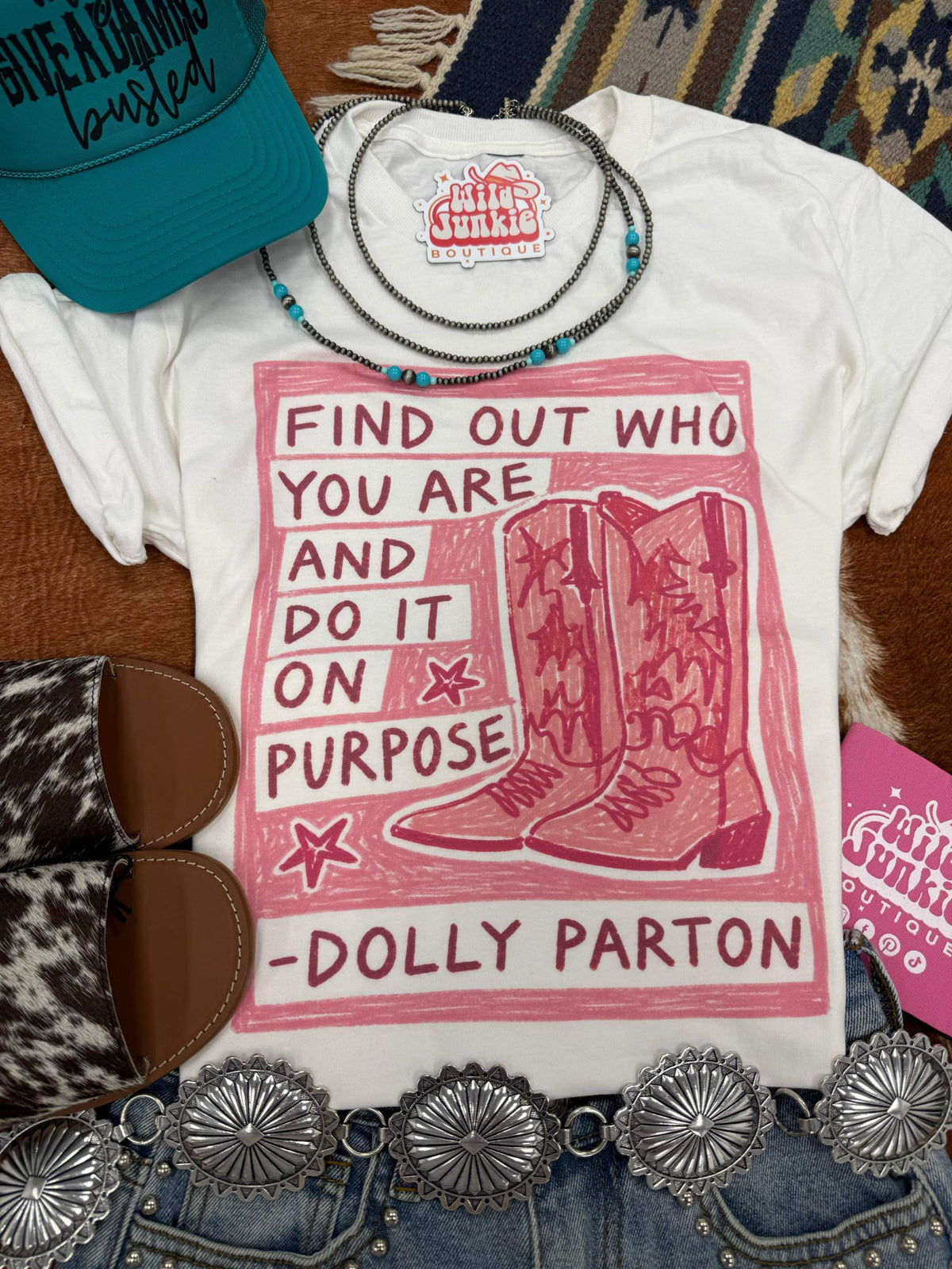 Find Out Who You Are Western Graphic Tee unisex 100% cotton Gildan USA made