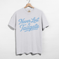 Never Lost a Tailgate Baby Blue Graphic Tee – Carolina Blue Football Game Day Shirt